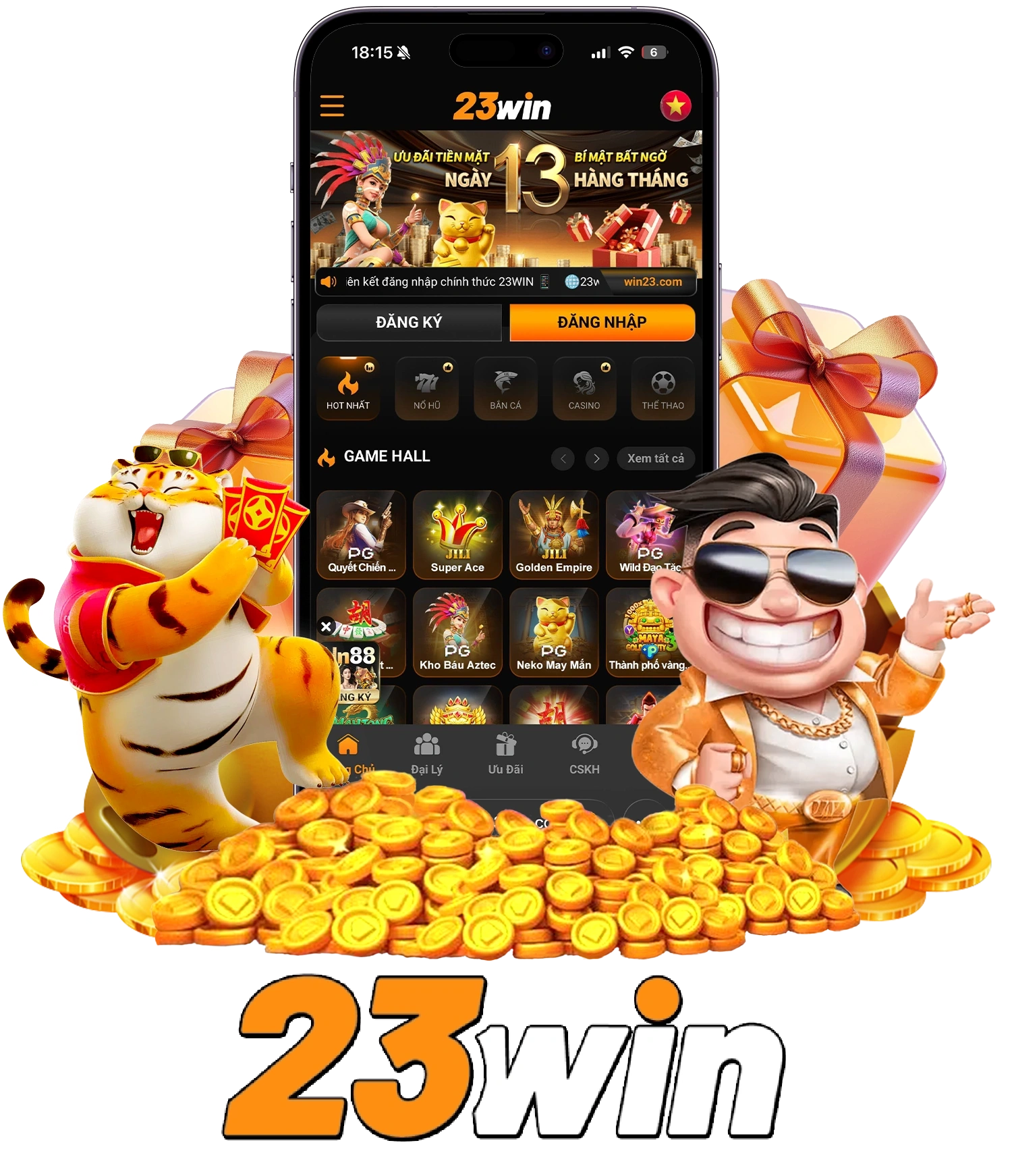 Ứng dụng di động 23Win